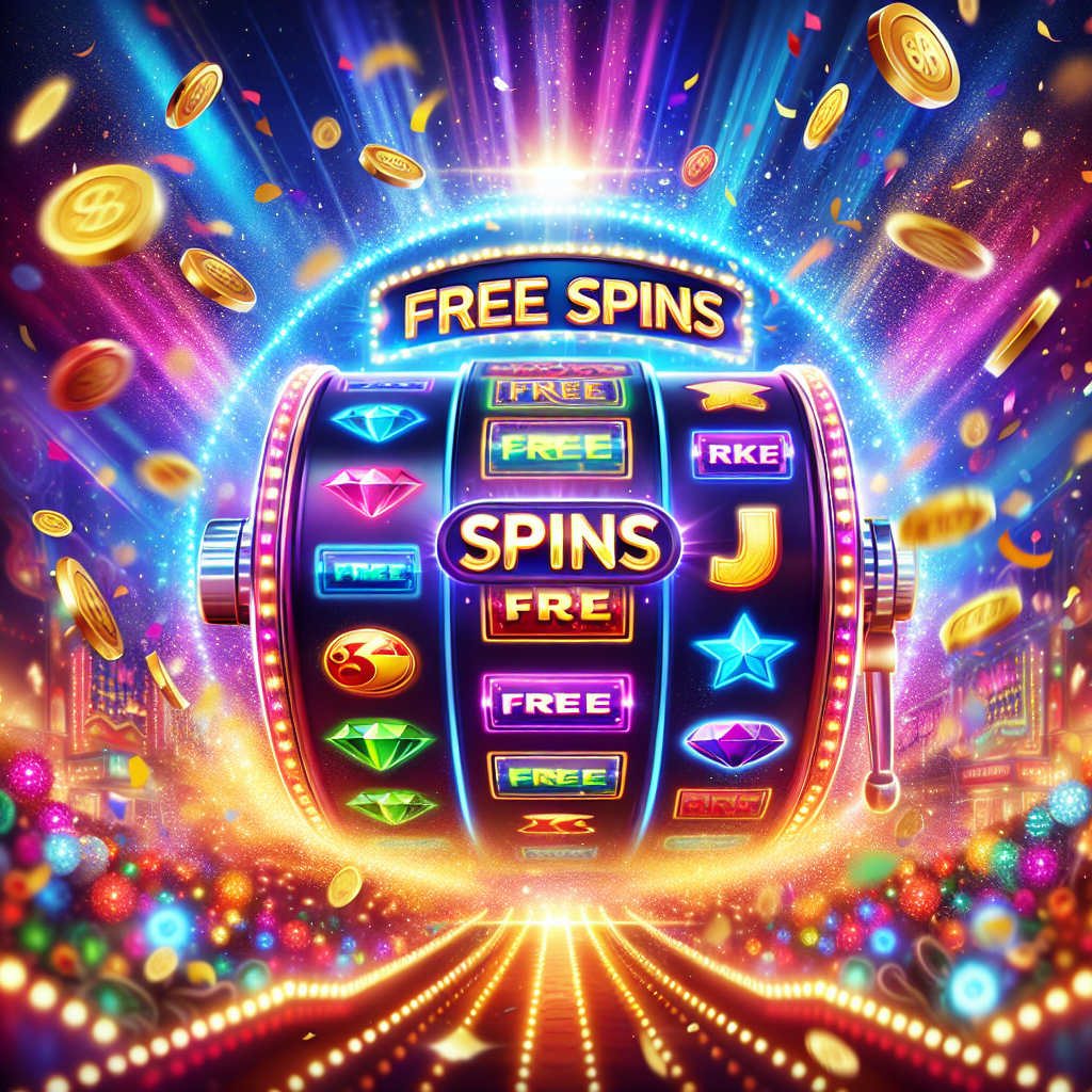 Free spins promotion graphic